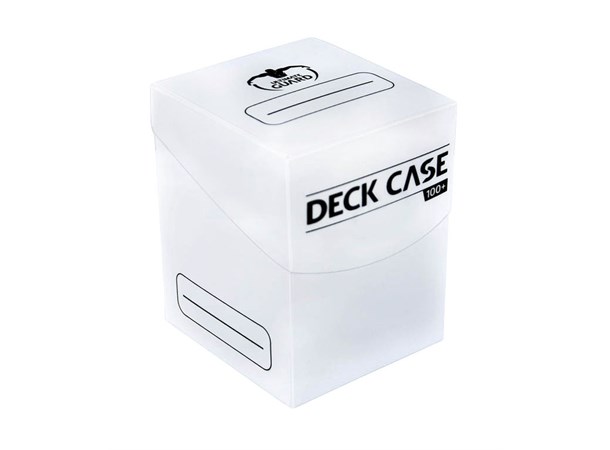 Deck Case Ultimate Guard 100+ Clear Samleboks for 100  kort m/double sleeve
